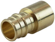 Apollo EPXFS3434 Pipe Adapter, 3/4 in, PEX Barb x Sweat, PEX-A, Brass, 200 psi Pressure