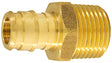 Apollo EPXMA1212 Pipe Adapter, 1/2 in, PEX Barb x MPT, PEX-A, Brass, 200 psi Pressure