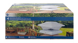 Boston Harbor 26086 Solar Fence Post Cap, Plastic, White