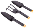 Landscapers Select GT922ABC Hand Gardening Tool Set, Plastic, Black, Black, 3-Piece