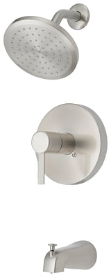 Boston Harbor F1A1F507NP Tub/Shower, Fixed-Mount Showerhead, 1.75 gpm Showerhead, 1-Spray Setting, Zinc Tub Tub Spout