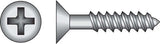HILLMAN No. 10 X 1-1/2 in. L Phillips Black Phosphate Twin Thread Cabinet Screws 100 pk
