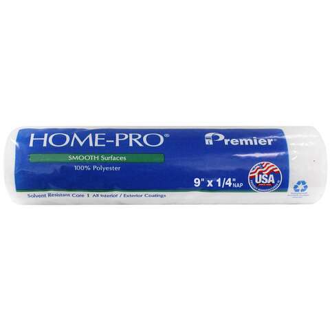 Premier Home-Pro Polyester 9 in. W X 1/4 in. Paint Roller Cover 1 pk, Pack of 48