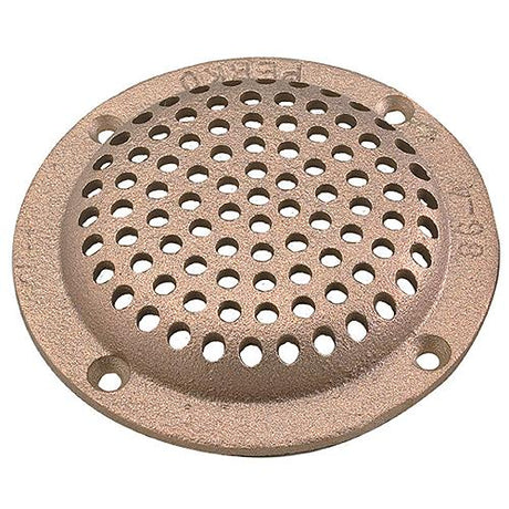 3″ Round Bronze Strainer for 3/4″ T-Hulls