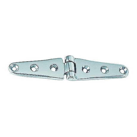 6″ Strap Hinges Chrome Plated Brass, Pr.