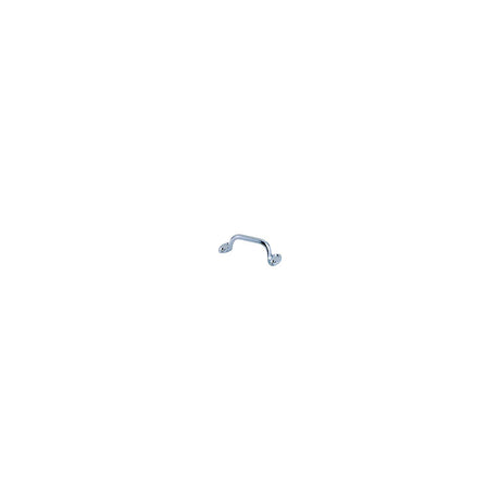 6″ Handle, Chrome/Zinc, 2/Card