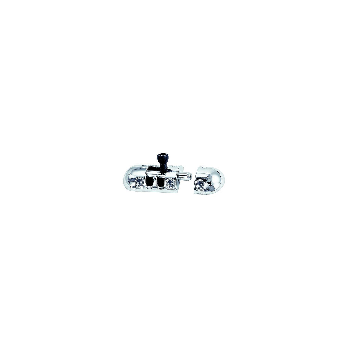 Perko 1244DP0CHR Barrel Bolt, Chrome Zinc