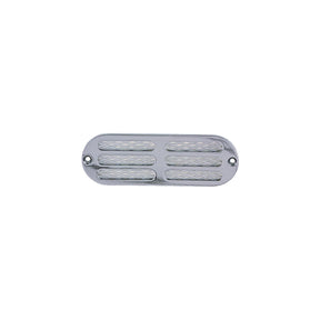 Perko Transom/Locker Vent, 6" Chrome/Brass