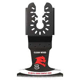 Diablo DOU250JBW Oscillating Blade, 2-1/2 in, 1-1/2 in D Cutting, Bi-Metal, 1/PK