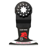 Diablo DOS250JBW Oscillating Blade, 2-1/2 in, 1-1/2 in D Cutting, 1/PK