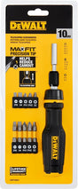 DEWALT Max Fit Series DWHT68001 Multi-Bit Screwdriver Set