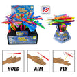 Aero Props AP0204-2D100 Propeller Toy, Hand Powered Flying, Plastic, Assorted, Pack of 100