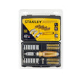 STANLEY 68-736 Ratchet Wrench Set, 47 -Piece, Chrome Vanadium Steel/PVC, Pack of 24