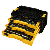 STANLEY STMT98107-LA Mechanic's Tool Set, 126 -Piece, Chrome Vanadium Steel, Chrome