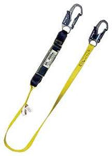 Guardian Fall Protection 01220 External Shock Lanyard, 130 to 310 lb, 6 ft L Line, Nylon/Polyester Line, 1-Leg, Snap