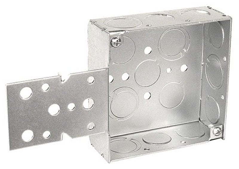 Southwire 52151-B-UPC Bracketed Box, 11-Knockout, Steel, Metallic