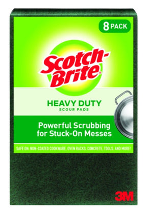 Scotch-Brite 220-8-3M Scouring Pad, 6 in L, 9 in W