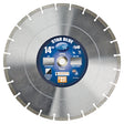 Diamond Products 14355 Circular Saw Blade, 14 in Dia, 1 in Arbor, Diamond Cutting Edge, Applicable Materials: Asphalt