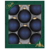 Christmas By Krebs Midnight Haze Ball Ornaments 2-5/8 in., Pack of 12