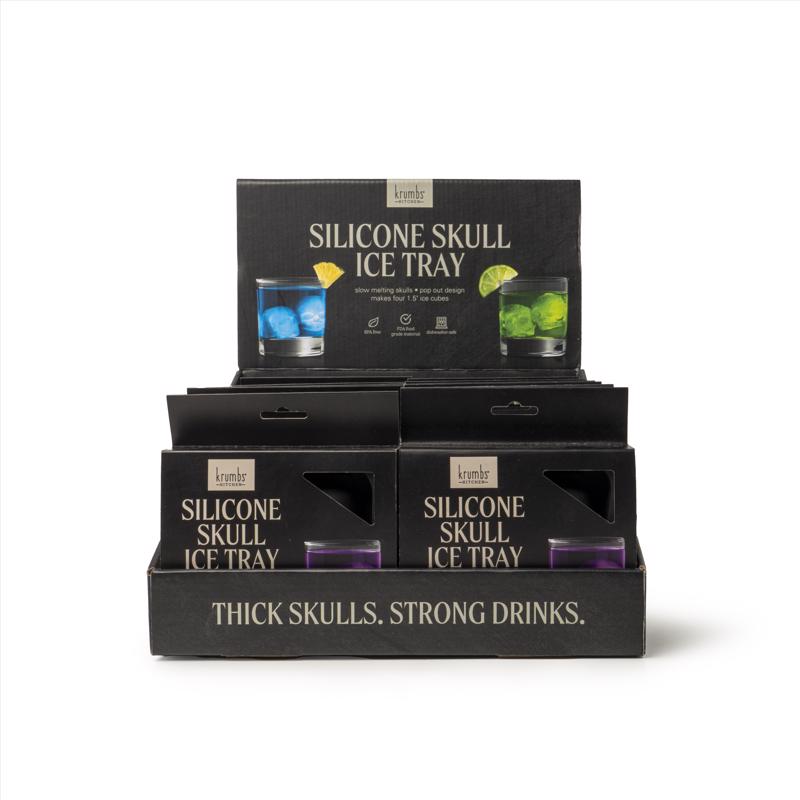 Krumbs Kitchen Black Silicone Ice Tray