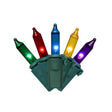 Celebrations Classic LED T5 Multicolored 100 ct String Christmas Lights 24.75 ft., Pack of 12