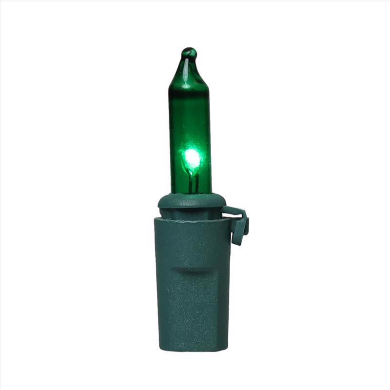 Celebrations Classic LED T5 Green 100 ct String Christmas Lights 24.75 ft.