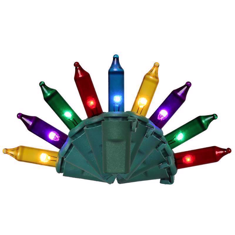 Celebrations Classic LED T5 Multicolored 300 ct String Christmas Lights 74.5 ft., Pack of 12