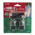 Kurt S. Adler 1.10 in. H X 4.50 in. L Metal/Plastic USB Twirl-it