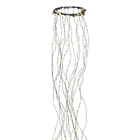 Celebrations Platinum LED Big Seed Cluster Warm White 1080 ct String Christmas Lights 10 ft.