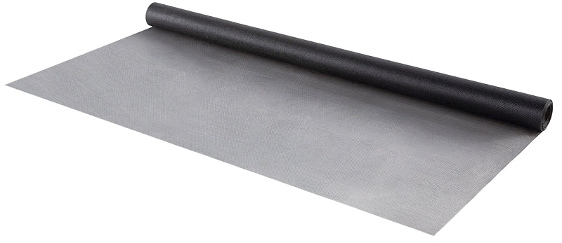 M-D 14120 Screen Mesh, 7 ft L, 3 ft W, Fiberglass, Charcoal