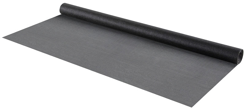 M-D 14152 Screen Mesh, 25 ft L, 3 ft W, Fiberglass, Charcoal
