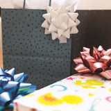 Hennessy Gift Wrap Repeat-A-Bow Pink Gift Bows, Pack of 4