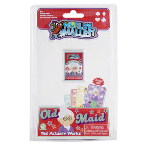 World's Smallest Classic Card Game Multicolored 55 pc