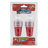 World's Smallest Beer Pong Red/white 16 pc