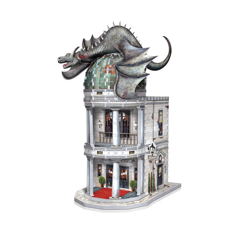 Wrebbit3D Harry Potter Gringotts Bank 3D Jigsaw Puzzle Multicolored 300 pc
