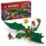 LEGO Ninjago Lloyd's Green Forest Dragon Building Toy Multi 128 pc
