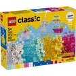 LEGO Classic Magical Transparent Box Building Toy Multi 340 pc