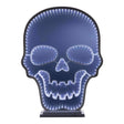 Celebrations Halloween White 23 in. LED Prelit Skull Infinity Halloween Decor