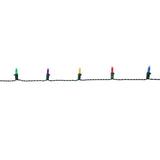 Celebrations Platinum LED T5 Multicolored/Warm White 50 ct String w/ Powerbank Christmas Lights