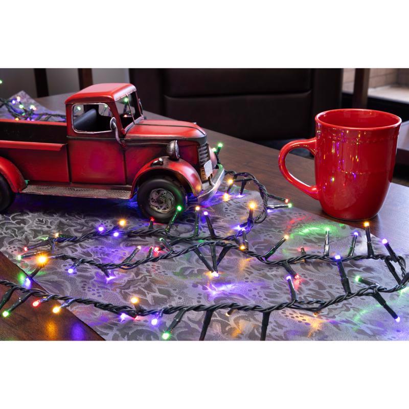 Celebrations LED Rice Multicolored/Warm White 1000 ct String Christmas Lights
