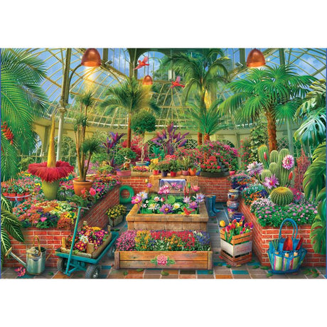 Eurographics Green House Garden Puzzle Multicolored 1000 pc