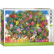 Eurographics Bird House Hotel Puzzle Multicolored 1000 pc