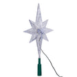 Kurt S. Adler LED Clear Star Tree Topper 11 in., Pack of 6