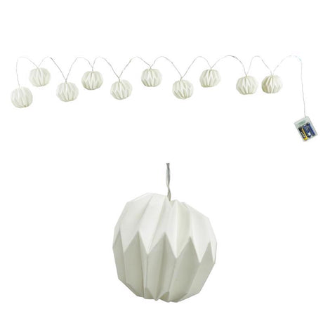 Alpine Warm White 10 ct LED Pumpkin String Lights, Pack of 4