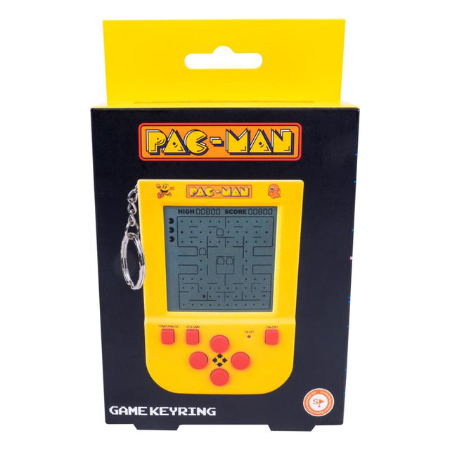 PAC-MAN Game Keyring Arcade Yellow/Red