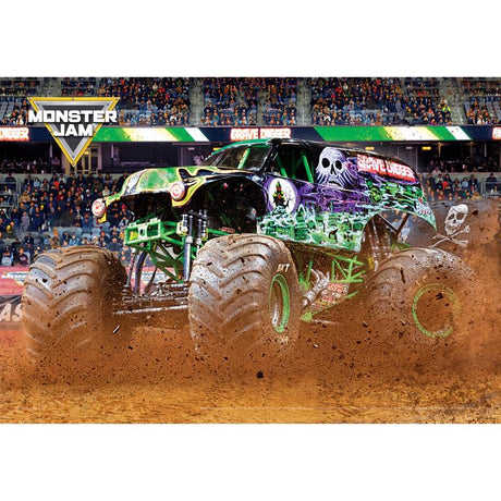 Eurographics Monster Jam Grave Digger Collectible Tins with Puzzles Multicolored 550 pc