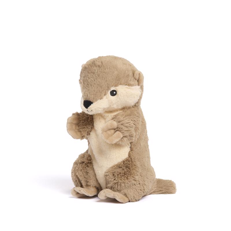 Warmies Otter Junior Stuffed Animals Brown