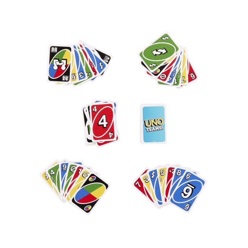 UNO Team Card Games Multicolored