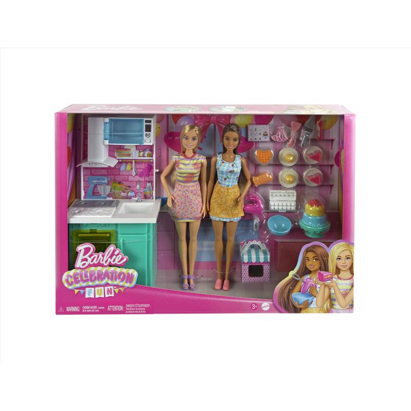 Barbie Barbie Friends Baking Party Doll Multicolored