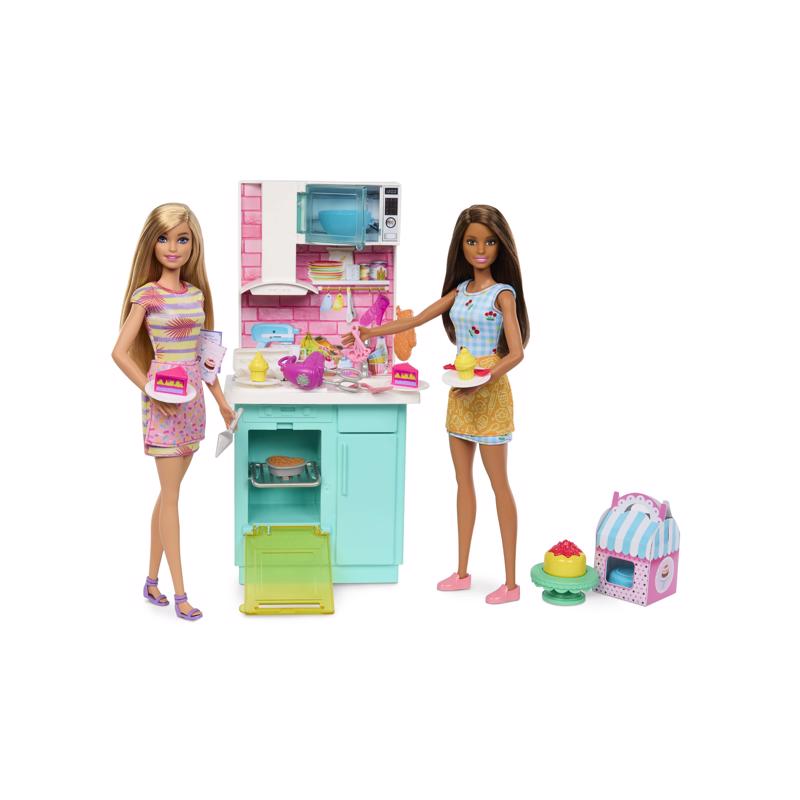 Barbie Barbie Friends Baking Party Doll Multicolored